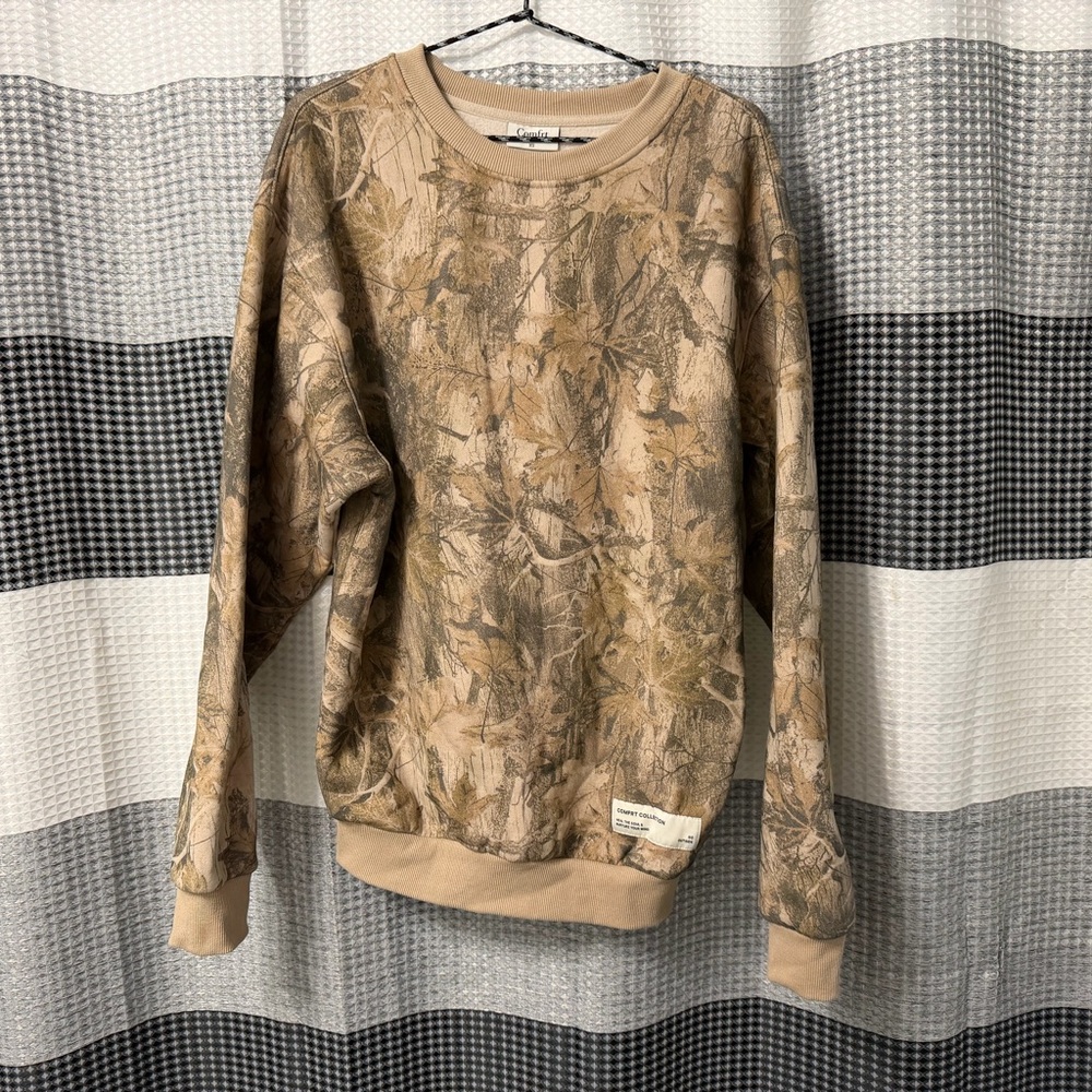 High Sierra Comfrt Camo Crew Sweatshirt